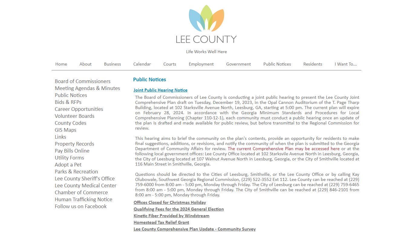 Lee County Sheriff's Office